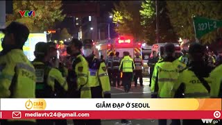 Thảm họa giẫm đạp đêm Halloween tại Seoul: Hàng trăm người thương vong  | VTV24