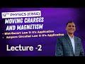 Biot-Savart Law,Ampere Circuital Law & its Applications(Moving Charges & Magnetism)12th CBSE Physics