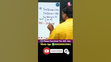 Anil Nair Classes Aptitude Tricks |||| Solve Any Maths Problems Using logics || SumanTV Life