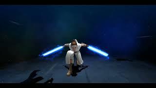 SEE with level 9 daracron vs Rey with Ben Solo