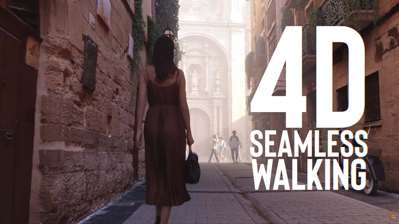 4D PEOPLE: SEAMLESS WALKING