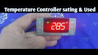 How to set the temperature on digital controlle thermostate Dixell connection about by Aj Engineering 1,525 views 1 year ago 8 minutes, 5 seconds