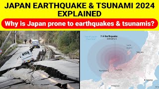 Japan Earthquake Tsunami 2024 Explained | Why, how it Happened | Japan’s Geography, Geology by Amit Sengupta 104,001 views 5 months ago 5 minutes, 2 seconds