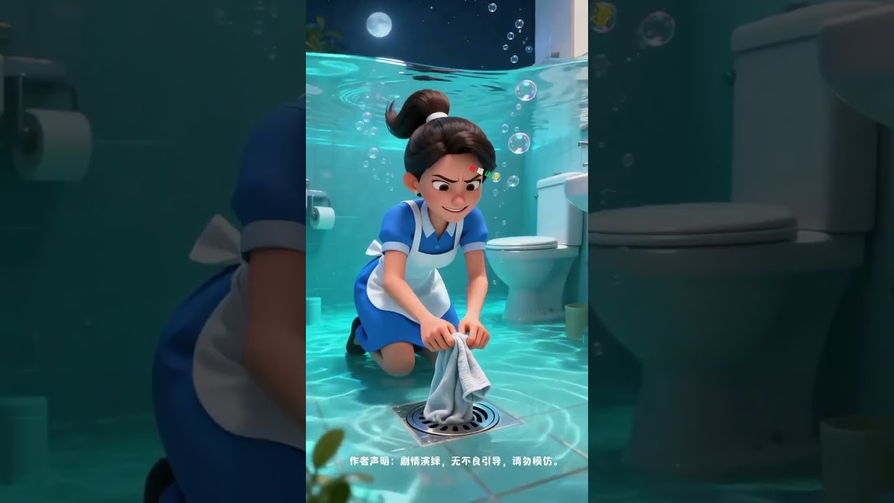 Why Is There So Much Water In The House 2d Cartoon Funny Animation