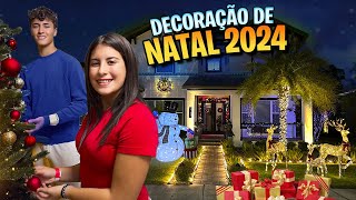 Decoramos a casa para o Natal de uma forma diferente - Maria Clara e Família JP 