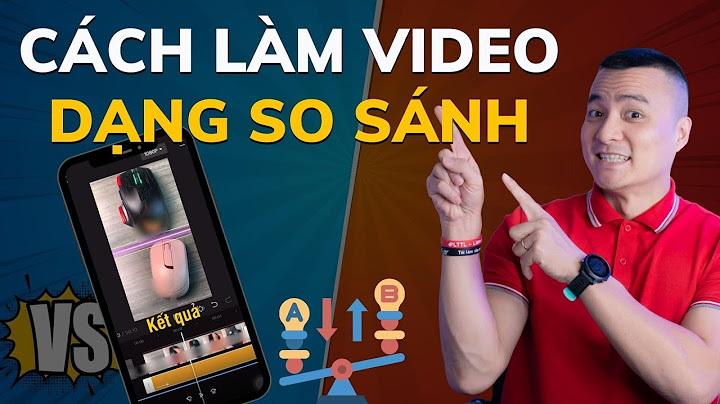Hướng dẫn làm video 2 dòng trên dưới