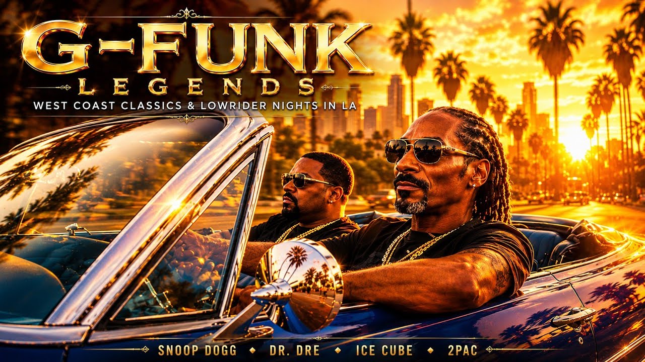 G-FUNK LEGENDS 💥| West Coast Classics & Lowrider Nights in LA