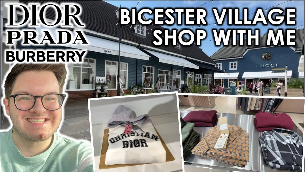 BICESTER VILLAGE SHOP WITH ME  DIOR, BURBERRY, TOMMY HILFIGER