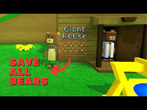 Super Bear Adventure Gameplay Walkthrough Secret Homes 