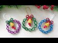 DIY Christmas tree decoration using Chenille wires - Christmas tree ornament