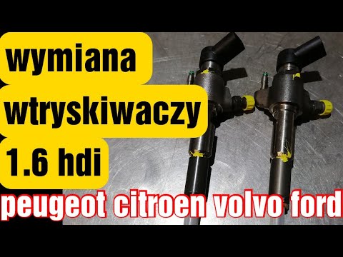 Wymiana Wtryskiwacza 1.6 E Hdi Peugeot 508 - Youtube
