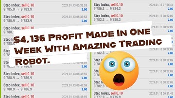 $4136 Profit Made In One Week With Slingshot Trading Robot