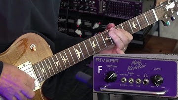 Rivera Mini Rockrec demo with Tim Pierce