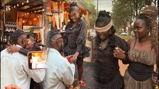 Download Lagu Will you Marry me ?? Black Shuga bamukubyeko Surprise ya Proposal, Amos Lovinz amujje kulujja  MP3