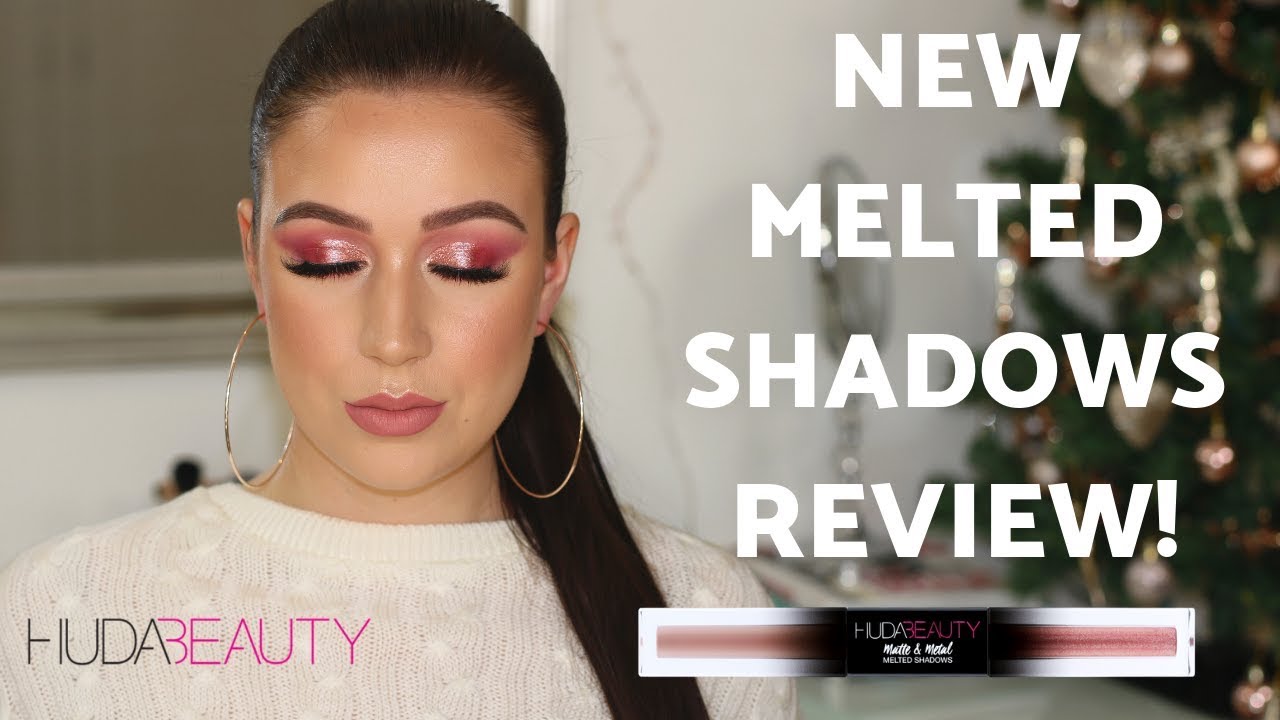 NEW HUDA BEAUTY | MELTED SHADOWS REVIEW