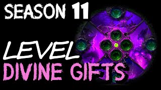 How to Level Up Divine Gifts/Seasonal Powers Fast - Season 11 - Diablo 4 Profile
