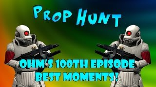 PROP HUNT BEST MOMENTS! | Prop Hunt #100 (Highlights!)