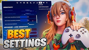 BEST Controller Settings & Sensitivity For Fortnite Chapter 6! (XBOX/PS4/PS5/PC)