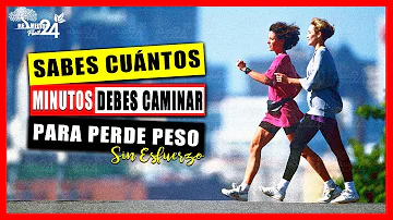 ¿Cuánto debo caminar diariamente para perder peso?