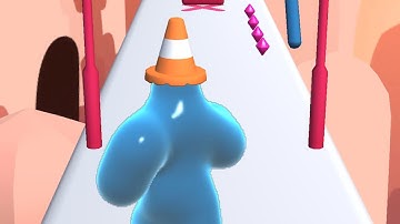 Blob Runner 3D Level 80 🌙🐰 NEW UPDATE!! All Levels Gameplay Android,iOS