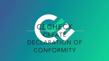 How to Generate a Declaration of Conformity Automatically