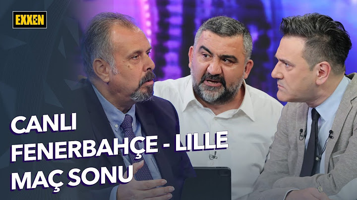 Fenerbahçe - Lille | Şampiyonlar Ligi 3. Ön Eleme - Maç Sonu  @ExxenSpor