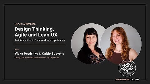 Design Thinking, Agile and Lean UX: An Intro to Frameworks and Application