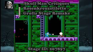 Full Mega Man Maker Rosenkreuzstilette - Grolla Stage Remake News