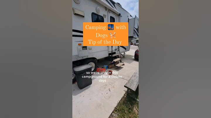 Dogs and Camping Etiquette #dogcare #dogowners #camping #travelingwithdogs #dogadventures