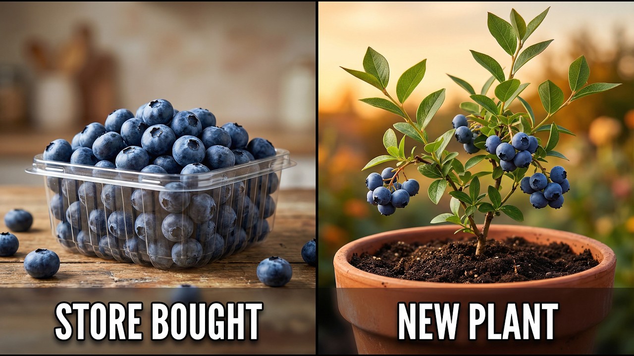 How to Propagate Blueberries From Grocery Store Fruit (It Actually Works)