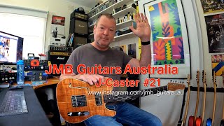 JMB Guitars Australia: J-Caster #21 T-Style Electric Guitar screenshot 5