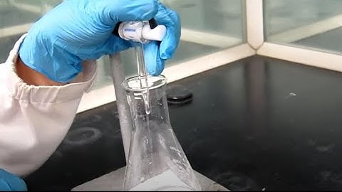 How to determine end point in titration