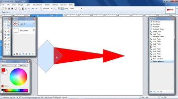 How to Draw a Curved Arrow in Paint.NET