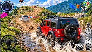 Simulator Mengemudi Jeep Offroad 4x4 3D - Kendarai SUV Jeep 4x4 Game Offroad - GamePlay Android screenshot 3