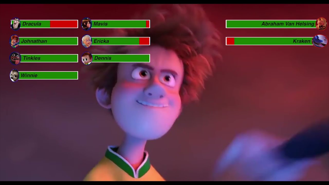 Hotel Transylvania 3 Final Battle with healthbars (Edited By @GabrielD2002)