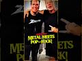 Epic Moment! James Hetfield &amp; Mark McGrath 🔥 #metallica #jameshetfield #music #rock #metal #shorts