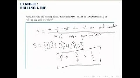 Probability Example: Rolling a Die and Getting an Odd Number