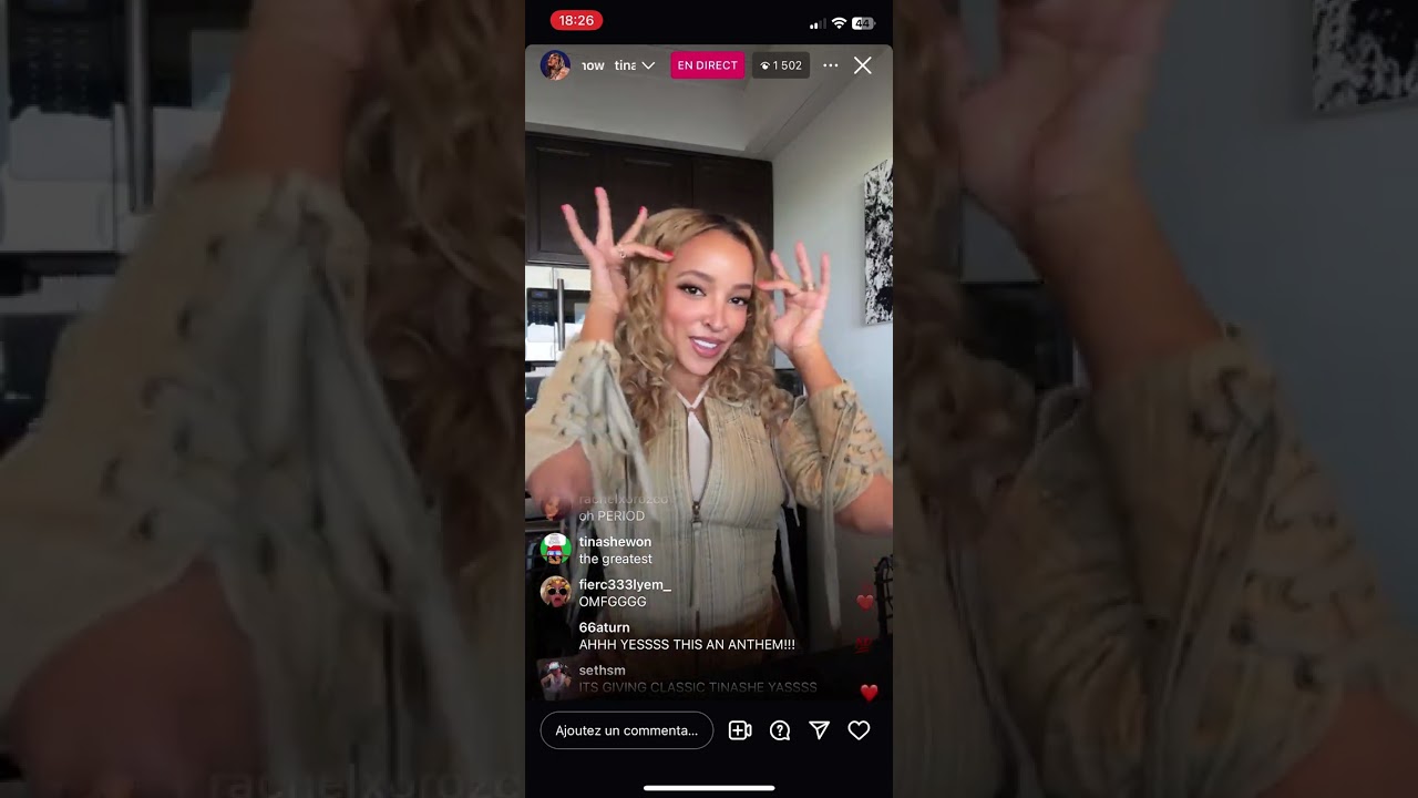 Tinashe Instagram live 08/13 (Thirsty & No broke boys snippet)