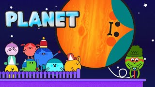 Planet Balloons 🎈 | Funny Planets for Kids | 8 Planets | Planet SIZE Comparison | Solar System Resimi