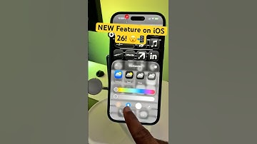 NEW iOS 26 Feature to AUTO TINT with CASE COLOR! 😮📲 #iphone #apple #ios #ios26 #tech
