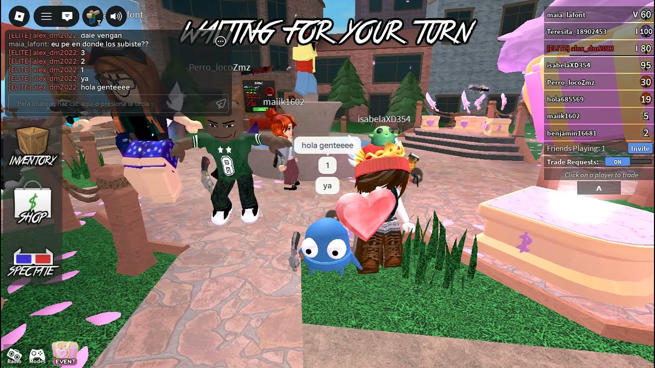 Jugando MM2 Con invitados especiales @anostacioBlox