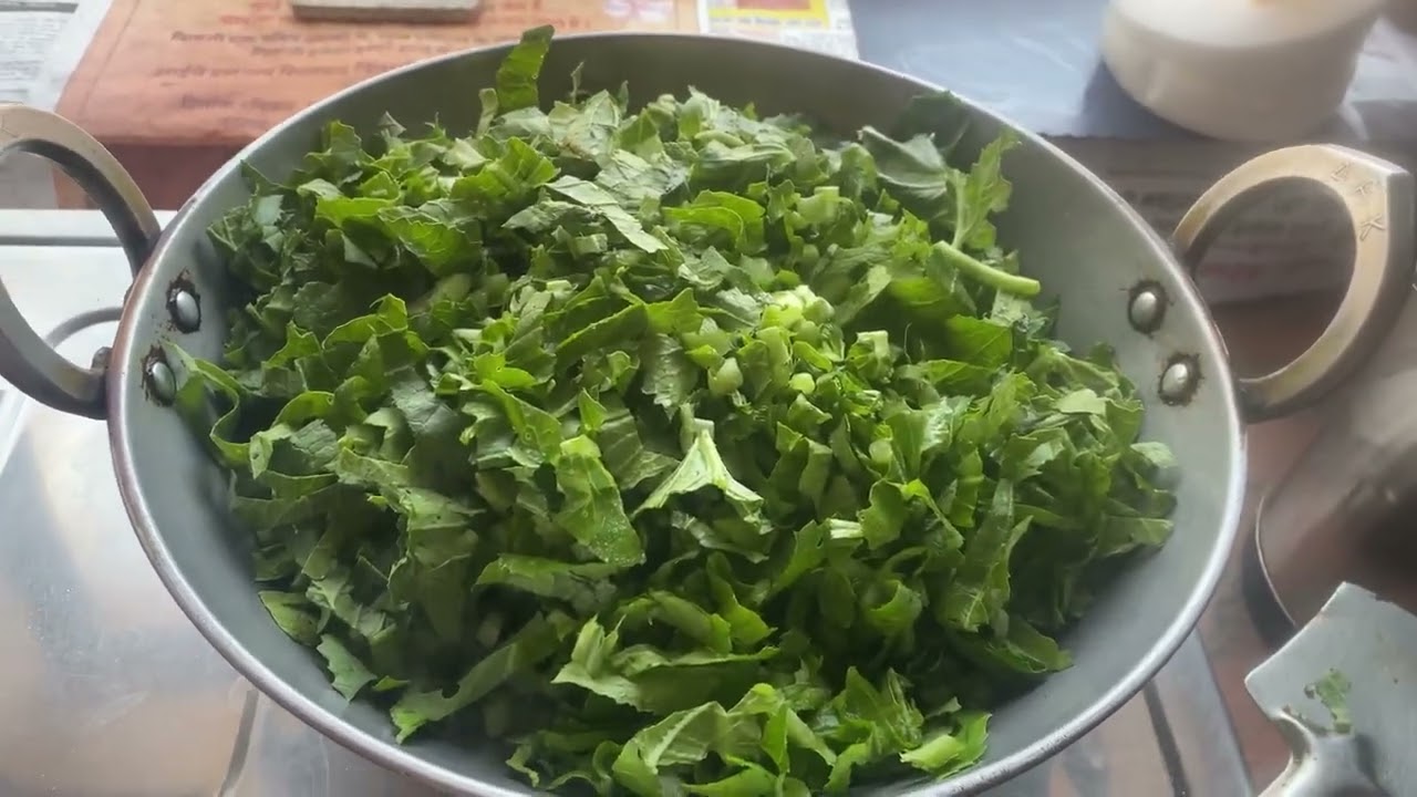 Easiest and simplest mooli ka saag. Radish leaves stir fry. Healthy ghar ka Khana. #dietfriendly