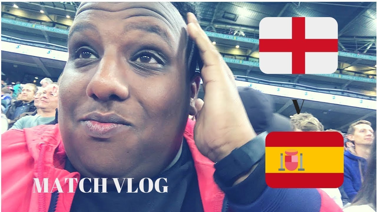ENGLAND VS SPAIN|MATCHDAY VLOG #3| SPAIN OUTCLASS ENGLAND!