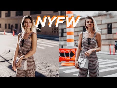 Видео: Как блоггер живет на неделе моды в Нью-Йорке