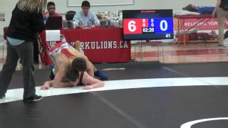 20140215132223 2014 OUA FS 72kg Ben Bradford Guelph vs Wylie Middleton McMaster