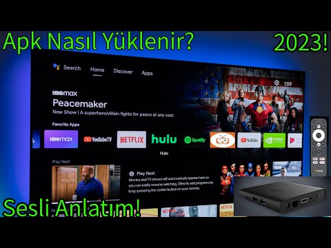 Android Tv Box Apk Uygulama Nasıl Yüklenir? | Sesli Anlatım!