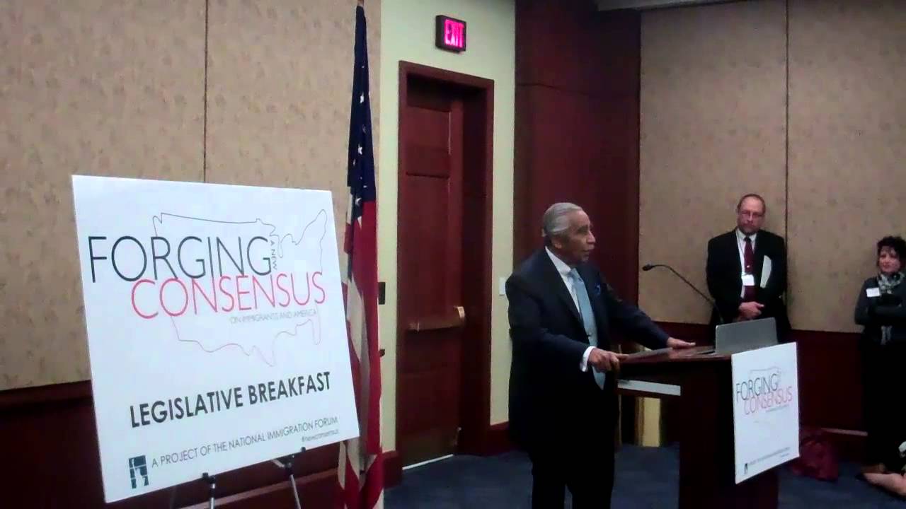 Rep Rangel speech at National Immigration Forum Legislative Breakfast 2012