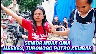 PEMAIN SENIOR MBAK GINA MBEKES, Turonggo Putro kembar #subscribe 