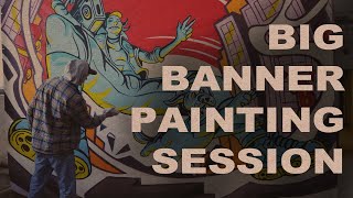 Banner painting session teaser 4K