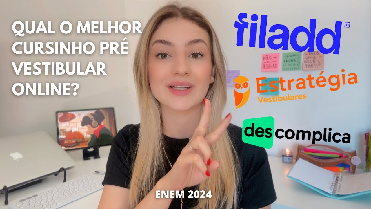 Qual o melhor cursinho pré vestibular? ENEM 2025 - YouTube